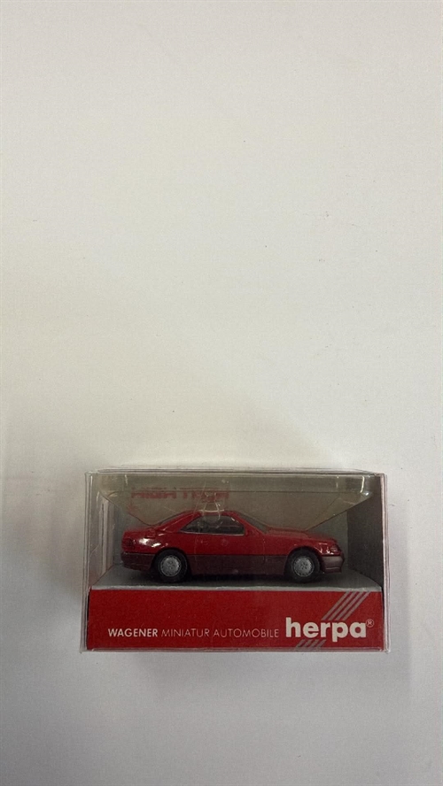 Herpa 025164 Mercedes 500SL, rot, H0
