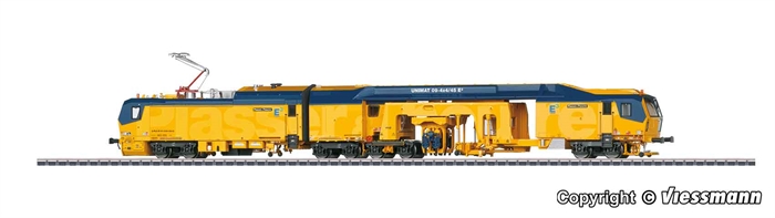 Kibri 26700 Unimat 09-4x4/4S E³ Schwellenstoppermaschine, P & T, Fertigmodell, H0