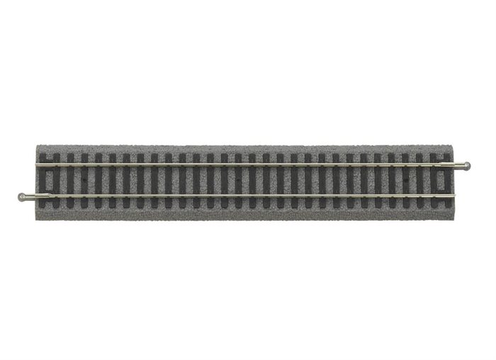 Piko 55401 A-Gleis mit Ballast, gerade Schiene, 231 mm lang