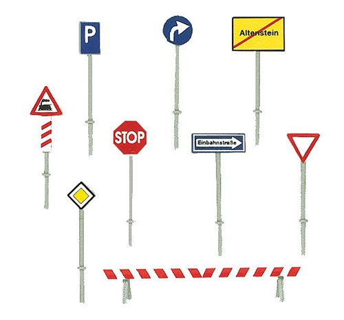 Faller 272450 Straßenschild-Set, Spur N