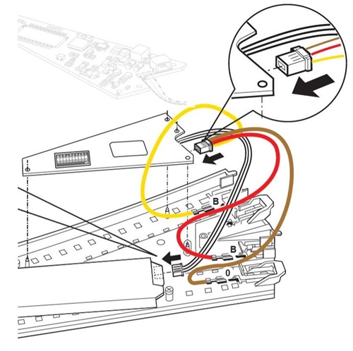 Märklin E277847 Anschlusskabel mit JST-Stecker für 74462 Decoder