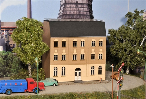 Joswood 21010 Stadthaus 1, Lasercut-Bausatz, H0