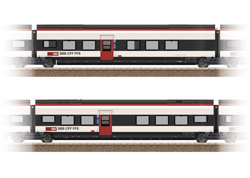 Trix 23282 Ergänzungswagen-Set 2 zum RABe 501 Giruno 