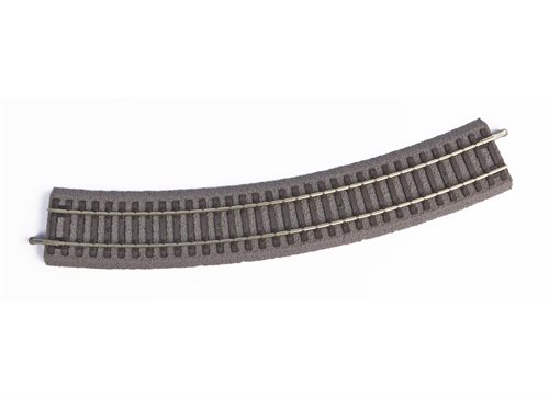 Piko 55413 A-Schiene mit Ballast, gebogene Schiene, R3, Radius 484 mm