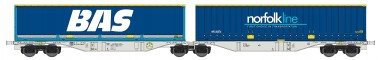 A.C.M.E 40382 Containerwagen, Sggmrss 90, Folge V/VI, AAE