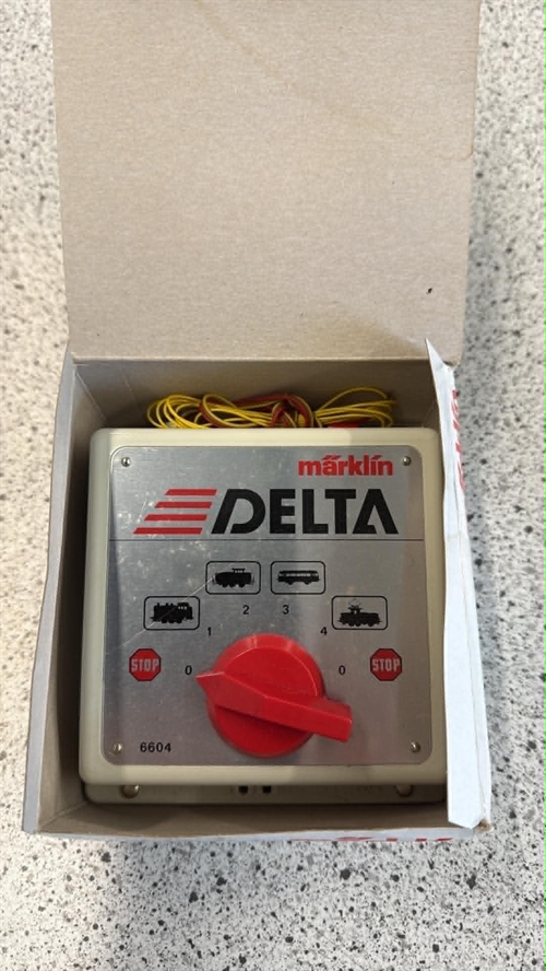 Märklin Delta 6604 Fahrgerät (GEBRAUCHT)