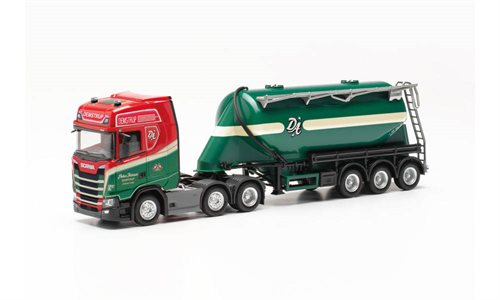 Herpa 316293 SCANIA CS 20 HD EUTERSILO-SATTELZUG „PREBEN HANSEN“ (DÄNEMARK/KJELLERUP), H0 