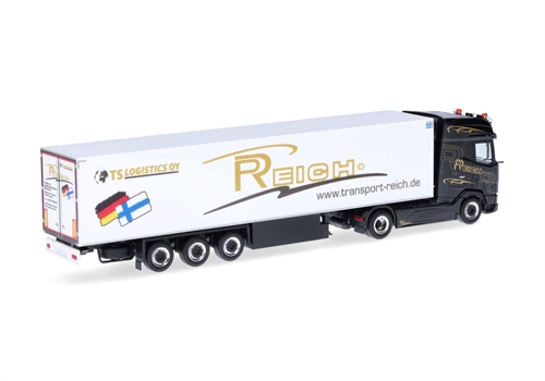 Herpa 318112 DAF XG+ Kühlauflieger "Reich", H0