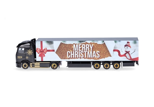 Herpa 318310 Mercedes-Benz eActros 600 „Weihnachten 2024“, H0