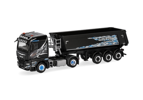 Herpa 319928 MAN TGX GM Kipper-Sattelauflieger „Wagner Mitteleschenbach“ (Bayern/Mitteleschenbach)