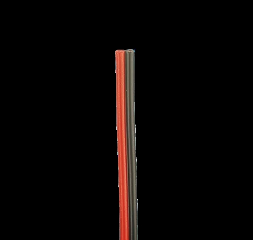Brawa 32380 Flachkabel rot/schwarz, 0,75 mm2, 15 m