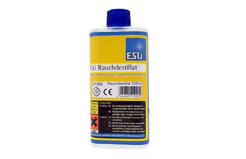 ESU 51990 Rauchöl, 125 ml Flasche, für ESU Raucheinsatz in allen ESU Lokomotiven