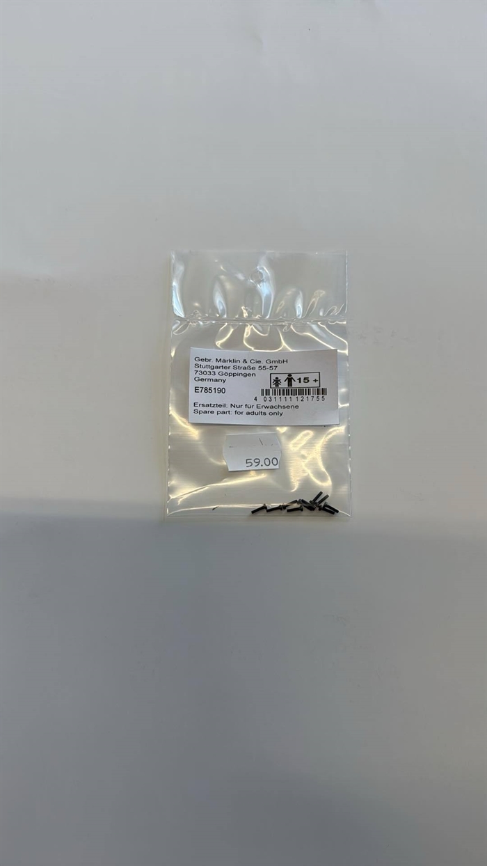 Märklin 785190 Zylinderschraube DIN 84 M 1,4 x 6, 10 Stück