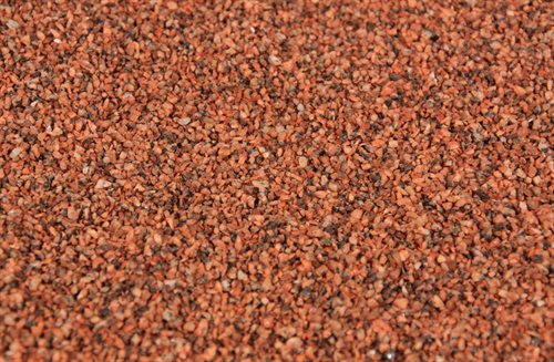 Heki 33121 Steinschotter, rotbraun, groß, 200 gr.