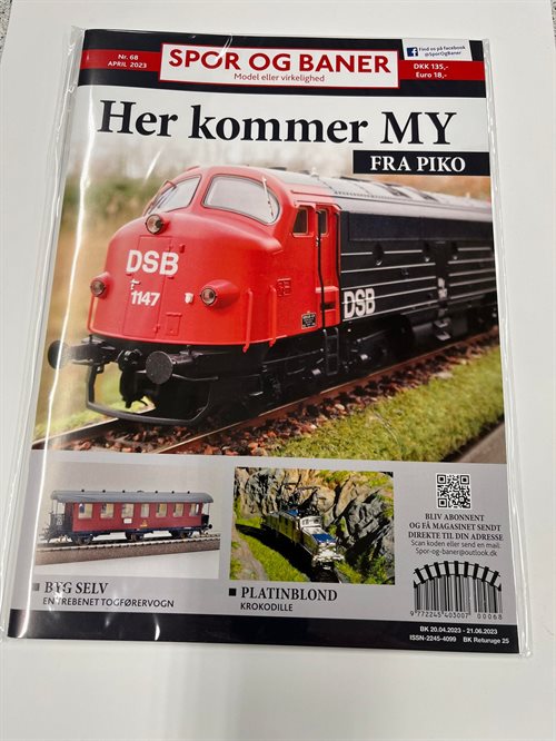 Spor og Baner 68 Eisenbahnmagazin spor og baner nr 68, Jahr 2023