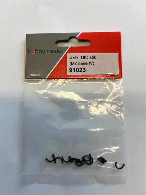 Hobbytrade 91023 MZ 4 STÜCK UIC-STECKER (SERIE IV)