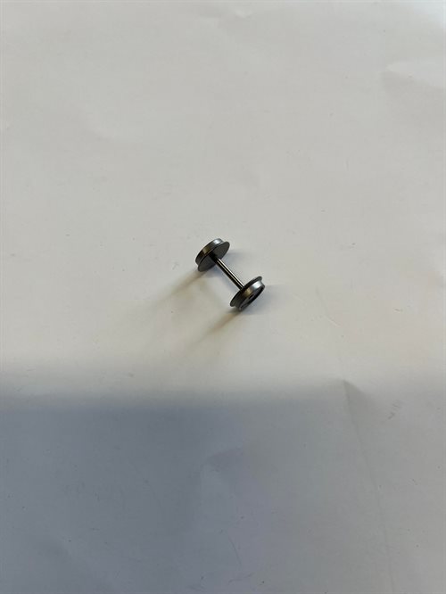 Hobbytrade 99020 Plattenrad AC 2 STK BULK (DSB TH), Ø 10,8 x 14,5 ohne Pinole
