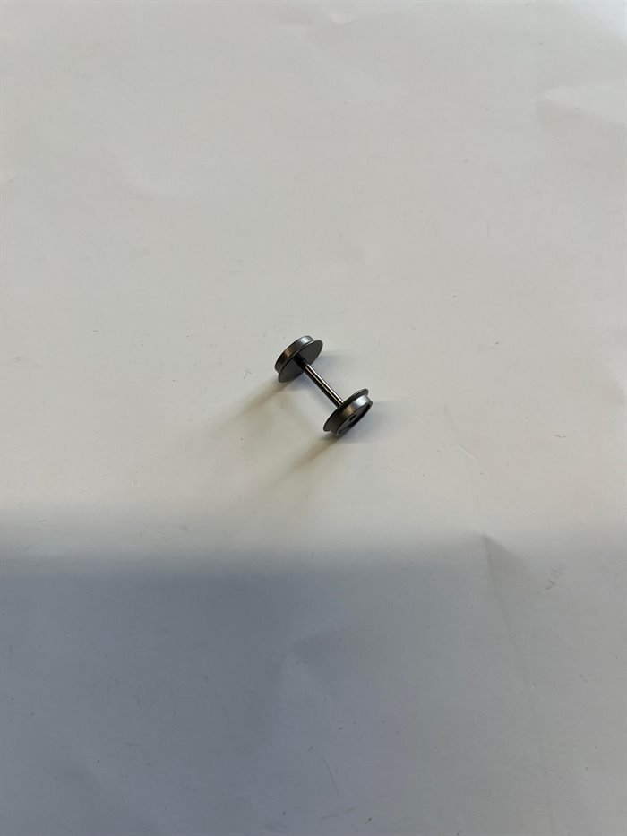 Hobbytrade 99020 Plattenrad AC 2 STK BULK (DSB TH), Ø 10,8 x 14,5 ohne Pinole