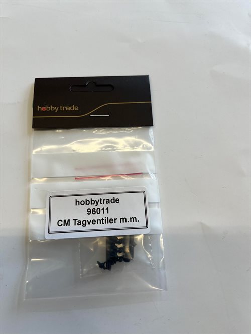 Hobbytrade 96011 CM DACHVENTILE (10 TORPEDO UND 2 TOILETTE)