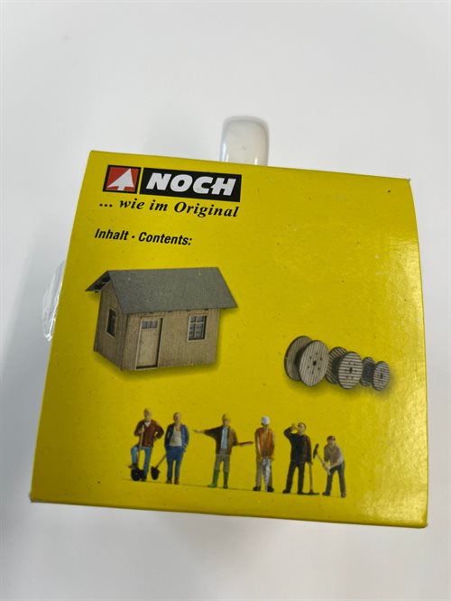 Noch 13300 Krüge mit Trommeln, Figuren und Laser-Cut Haus