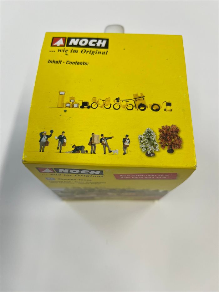 Noch 13309 Becher mit Bäumen, Fahrrädern und Figuren