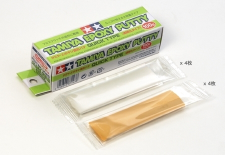 Tamiya 87143 Epoxidspachtel, schnelltrocknend, 100 g