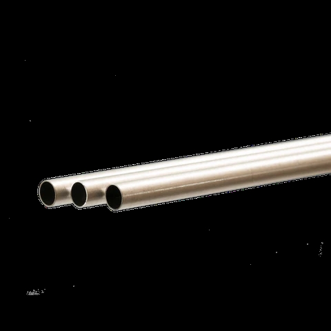 K&S Metal 3911 Aluminiumrohr 12 mm x 0,45 mm x 1000 mm, 1 Stück.
