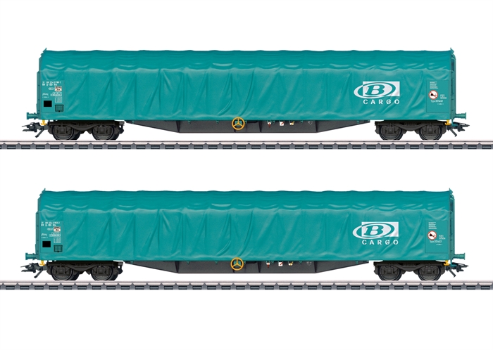 Märklin 47164 Planenwagen-Set Rils, Folge VI