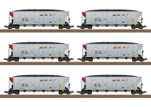 Trix 24911 BNSF Selbstentladewagen-Set, Ep VI