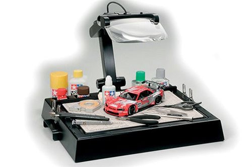 Tamiya 74064  WORK STAND M/FORST.GLAS
