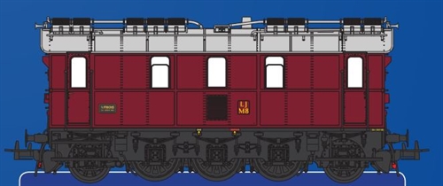 Heljan 42081 Frichs Firkant Lollandsbahn LJ M8, Epoche IIIc, DC, KOMMT NEU 2025