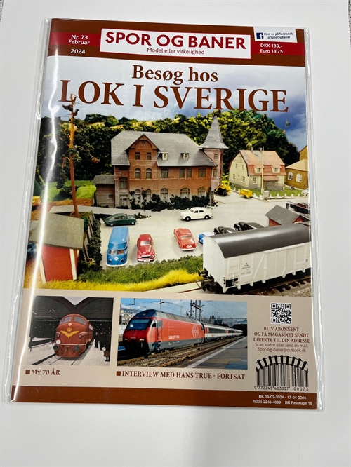 Spor og Baner 73 Jernbanemasaginet Spor og Baner Nr. 73 – 2024