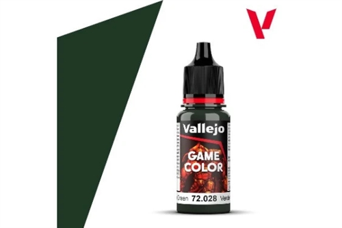 Vallejo 72028 Game Color Dunkelgrün, 18 ml (54)