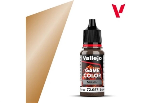 Vallejo 72057 Game Color Metallic Hellbronze 18ml (126)