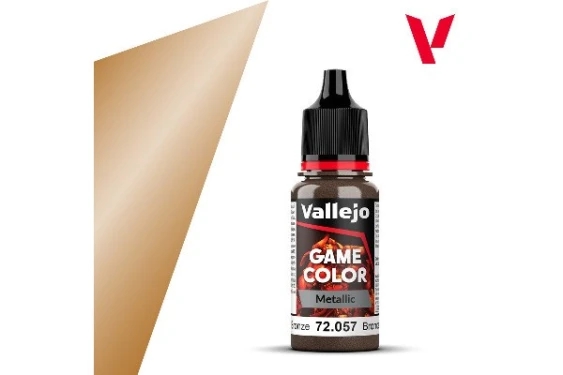 Vallejo 72057 Game Color Metallic Hellbronze 18ml (126)