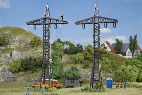 Auhagen 42630 Hochspannungsmasten, H0
