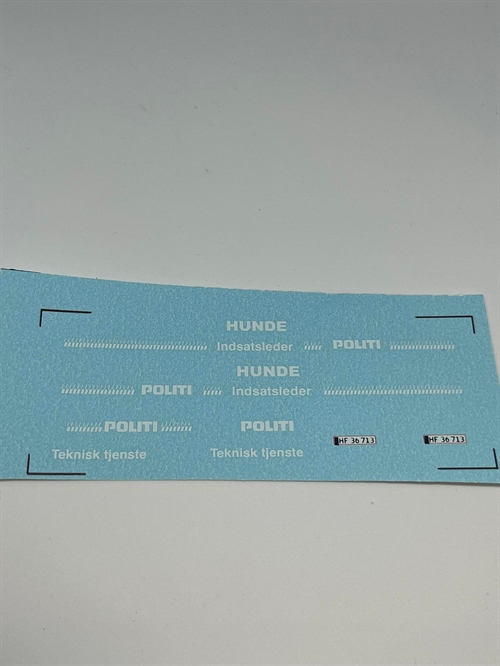 DMC Decals DP 112-116 Hundevogn 1:43