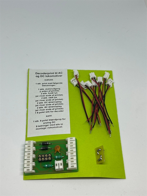 SMT 5013 Decoderplatine für AC/DC-Lokomotiven