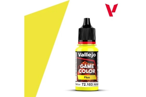 Vallejo 72103 Fluoreszierendes Gelb 18ml (101)
