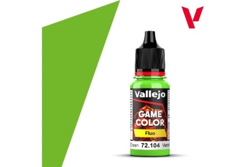 Vallejo 72104 Fluoreszierendes Grün 18ml (107)
