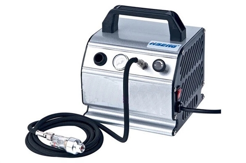 Panzag AS176 Airbrush-Kompressor mit Luftfilter und Minifilter