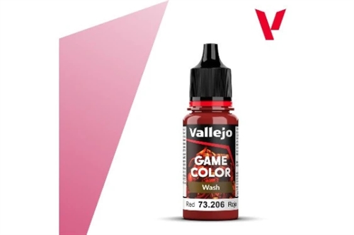 Vallejo 73206 Game Color Wash rot 18ml (83)