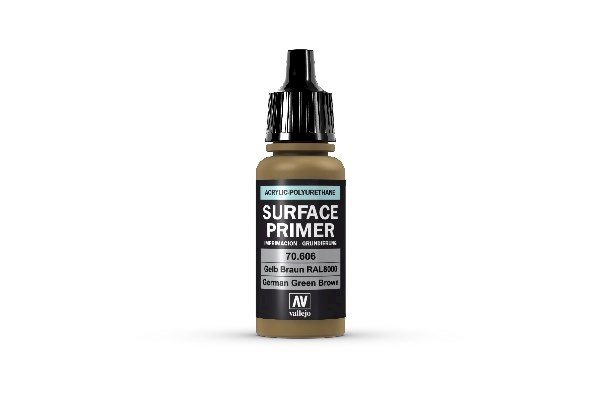 Vallejo 70606 Grundierung Gelbbraun RAL 8000, 17ml