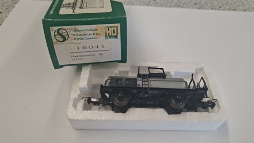 Sachsenmodelle 16041 Säuretanker DR. Silber (GEBRAUCHT)