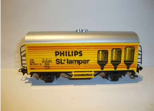 Märklin 4415-4 Kühlwagen „Philips SL Lamps“, in Verpackung, ohne Nummer.