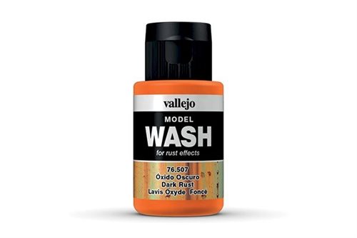 Vallejo 76507 Vallejo Model Wash 35ml dunkler Rost