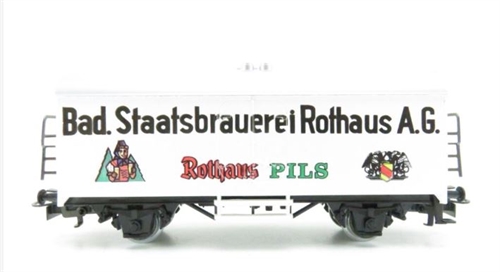 Märklin 4437 Bad. Kühlwagen der Staatsbrauerei Rothaus A.G. im Originalkarton.