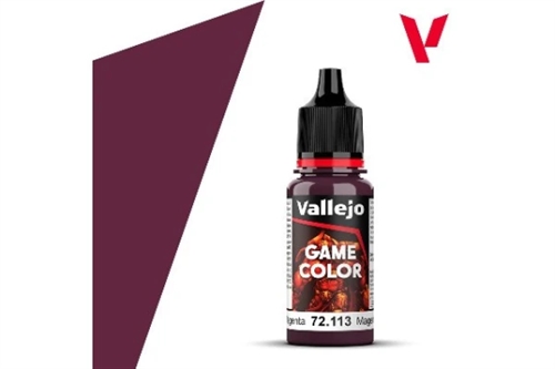 Vallejo 72113 Game Color Dunkelmagenta, 18 ml (28)