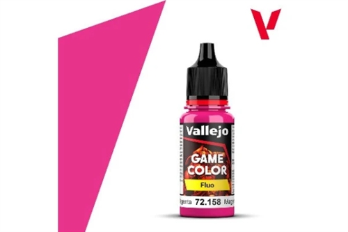Vallejo 72158 Fluoreszierendes Magenta 18ml (104)