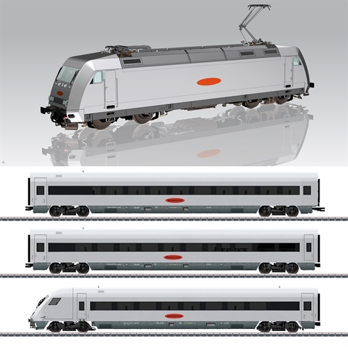 Piko 58151 Sound-Zugset 4tlg. Metropolitan BR 101 mit Personenwagen und Steuerwagen DB AG V, inkl. PIKO Sound kommende neuigkeiten 2024